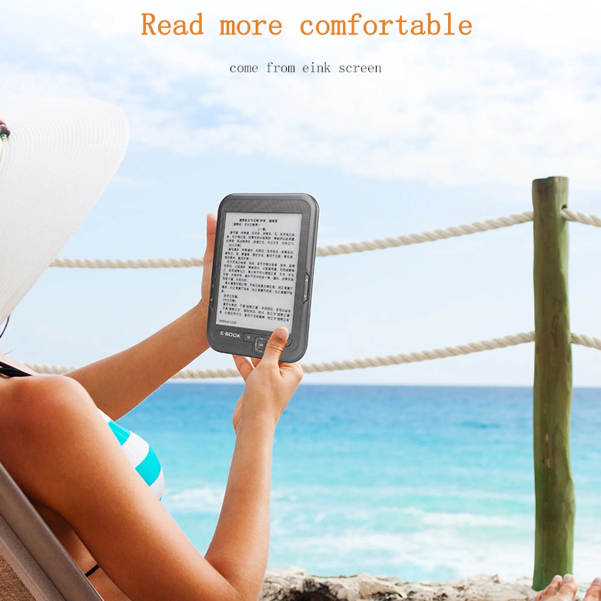 Ink Screen Ebook Reader 1024*768 Resolution H97801
