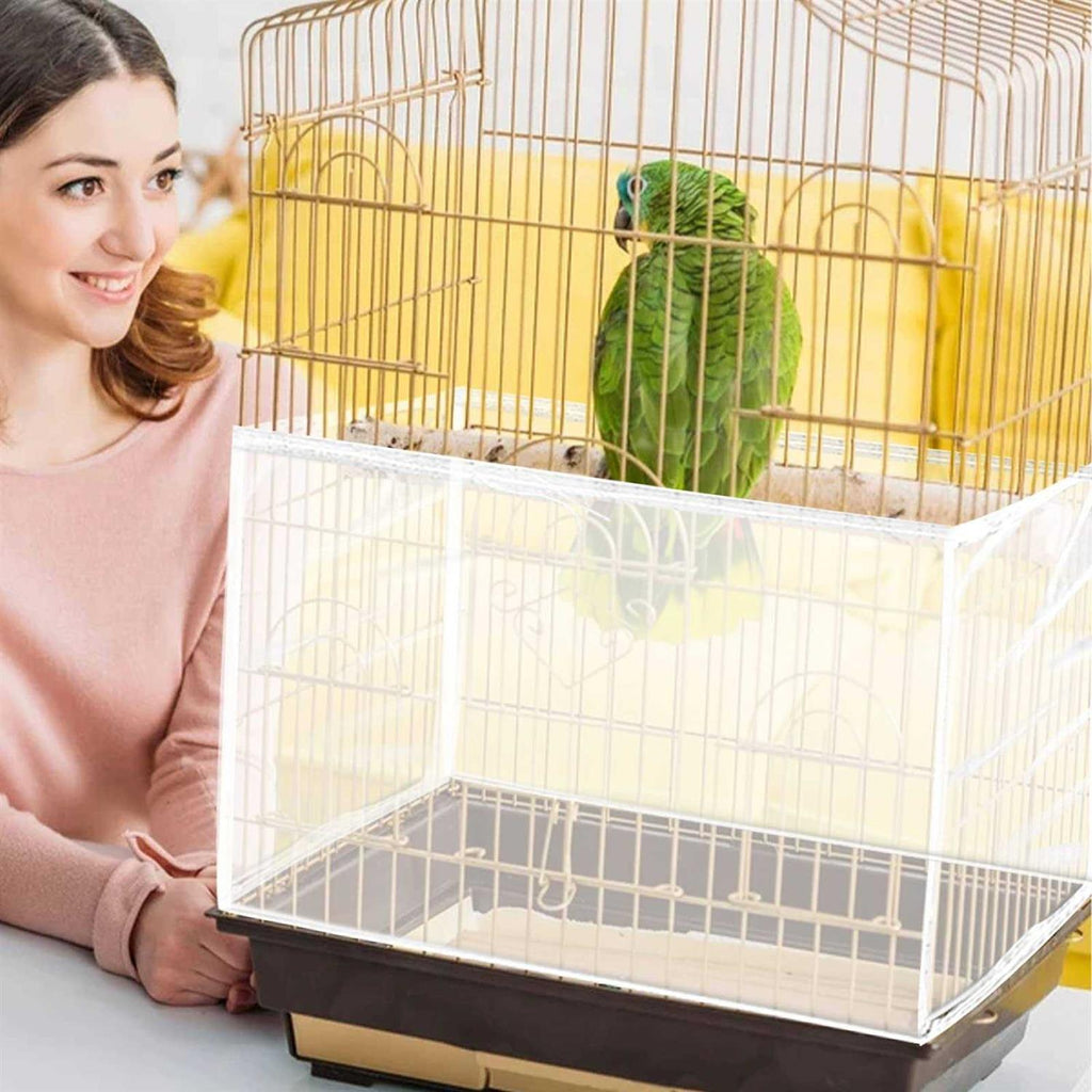 Large Adjustable Soft Airy Nylon Mesh Bird Cage Cover P2211