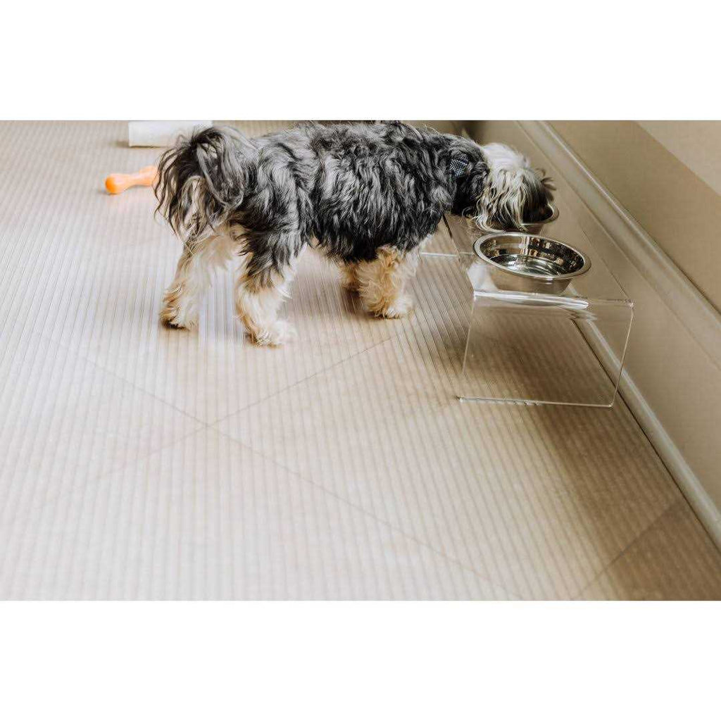 Ribbed Vinyl Pet Floor Protector U404130