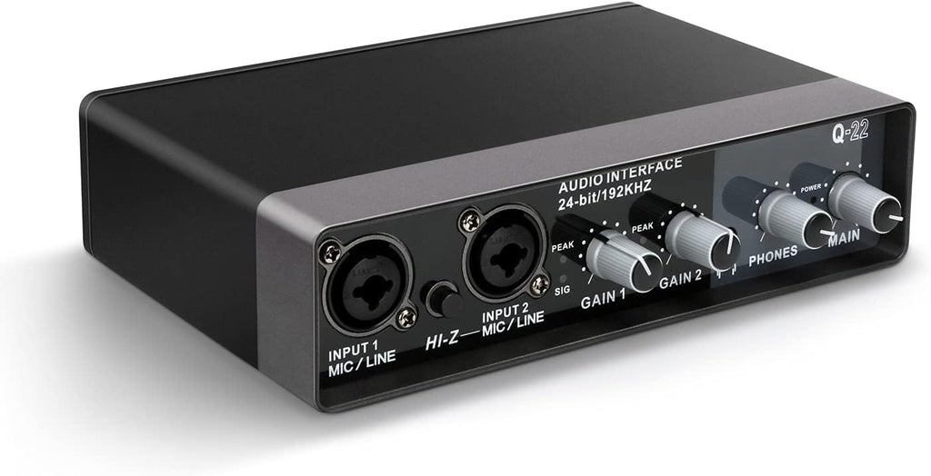 USB Audio Interface 2 Channel with Mic Preamps 48v Z137942