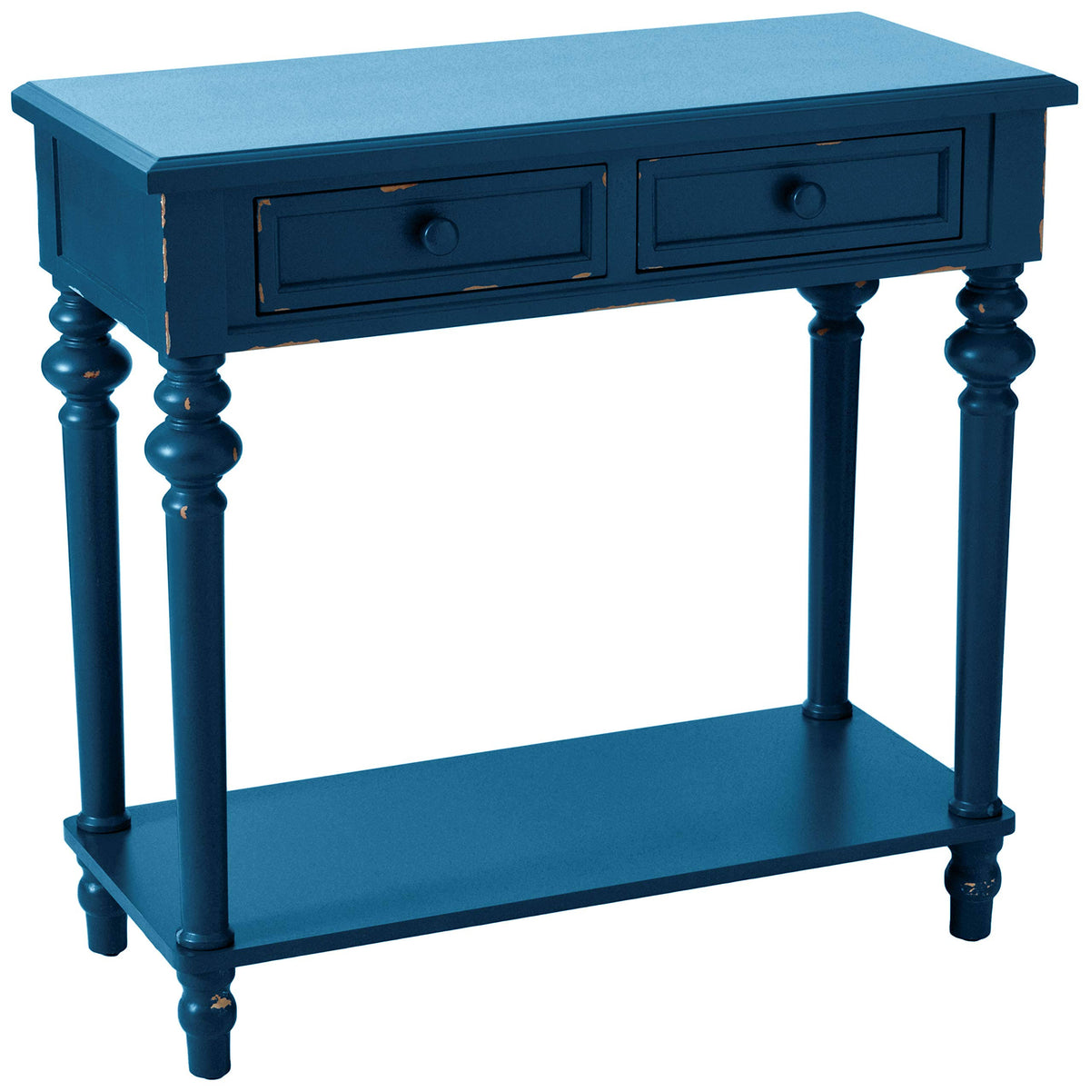 Blue Accent End Table P791927