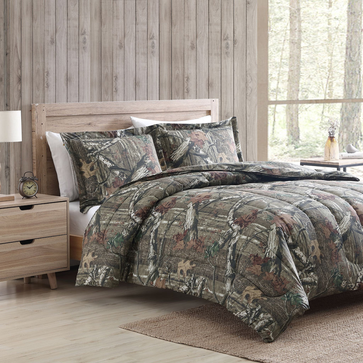 Queen Size Camouflage Comforter Set Q576065