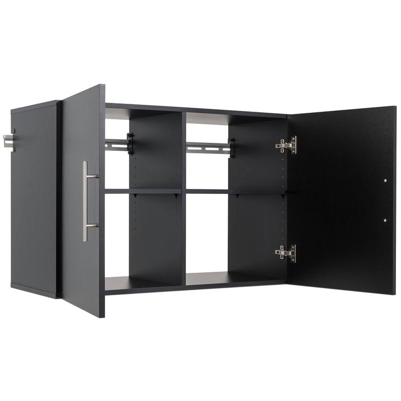 Black Upper Storage Cabinet Q48933