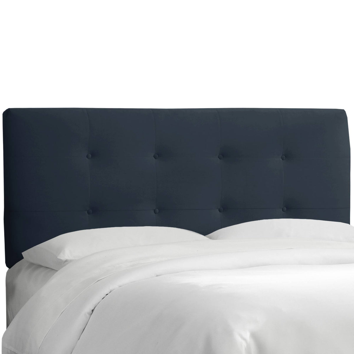 Navy Velvet Headboard L24732