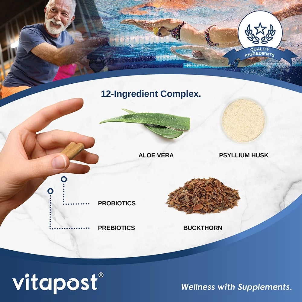 60 Capsules Digestive Cleanse Supplement V5924