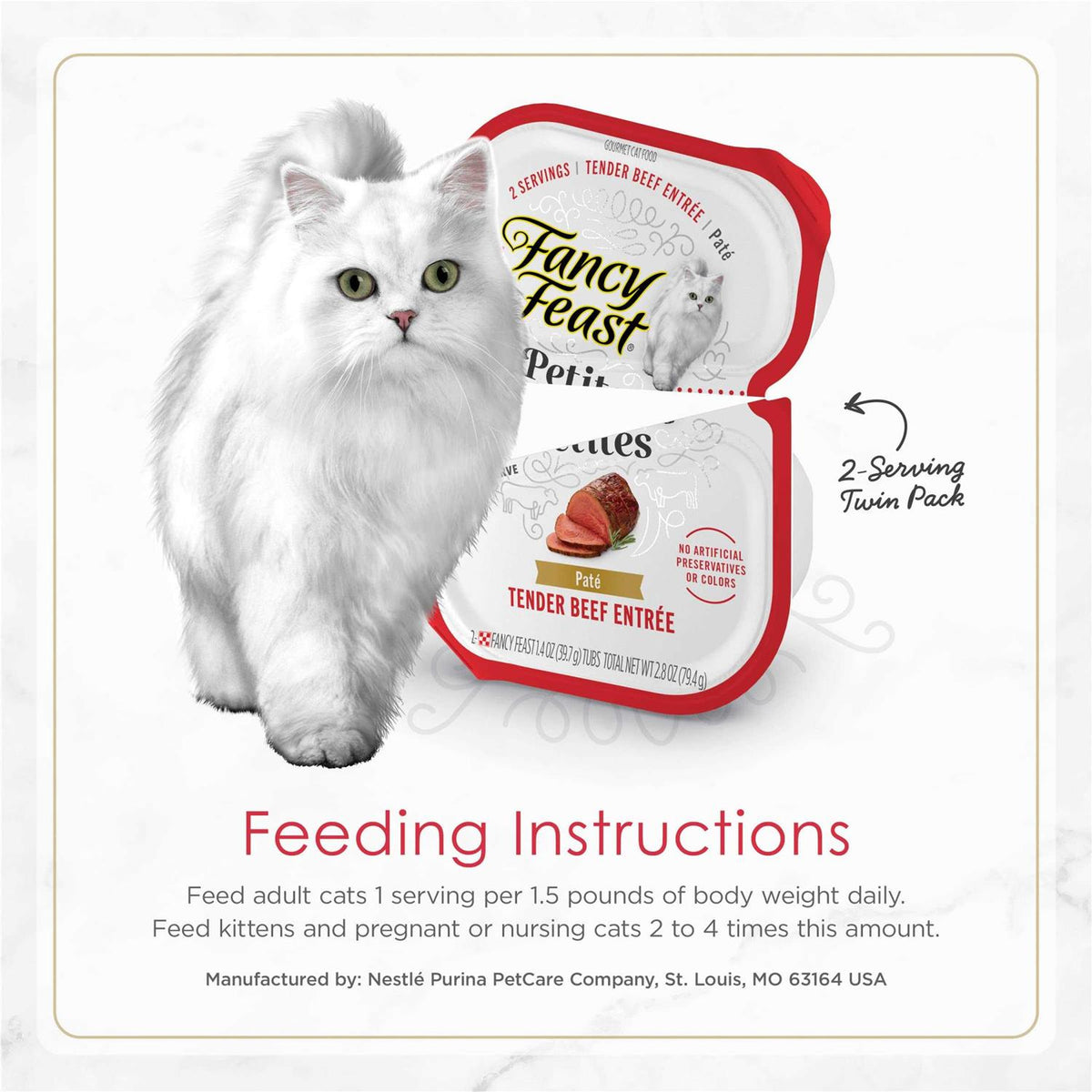 Gourmet Pate Petites Tender Beef Entree Wet Cat Food G701873