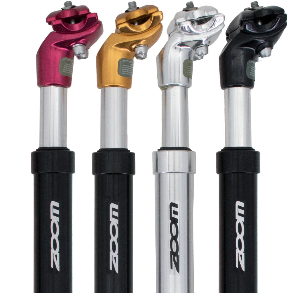Suspension Seatpost Shock Absorber Damping Alu for MTB Bicycle Seat Post 30.9 X350MM A5160