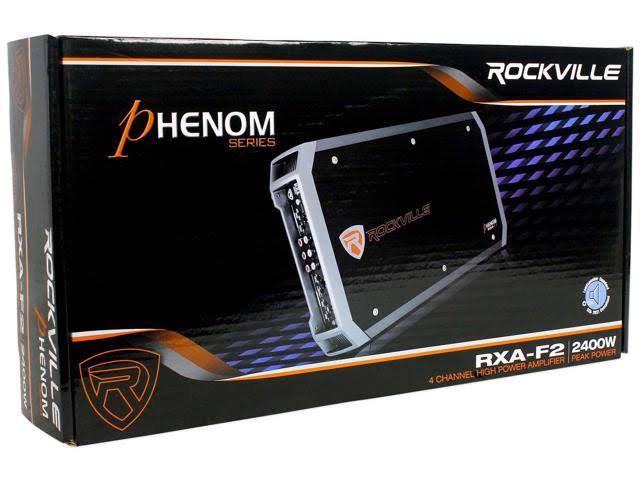 2400 Watt Peak 4 Channel Car Stereo Amplifier with Amp Kit P53267