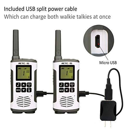 Rechargeable 22 Channel Walkie Talkies B511
