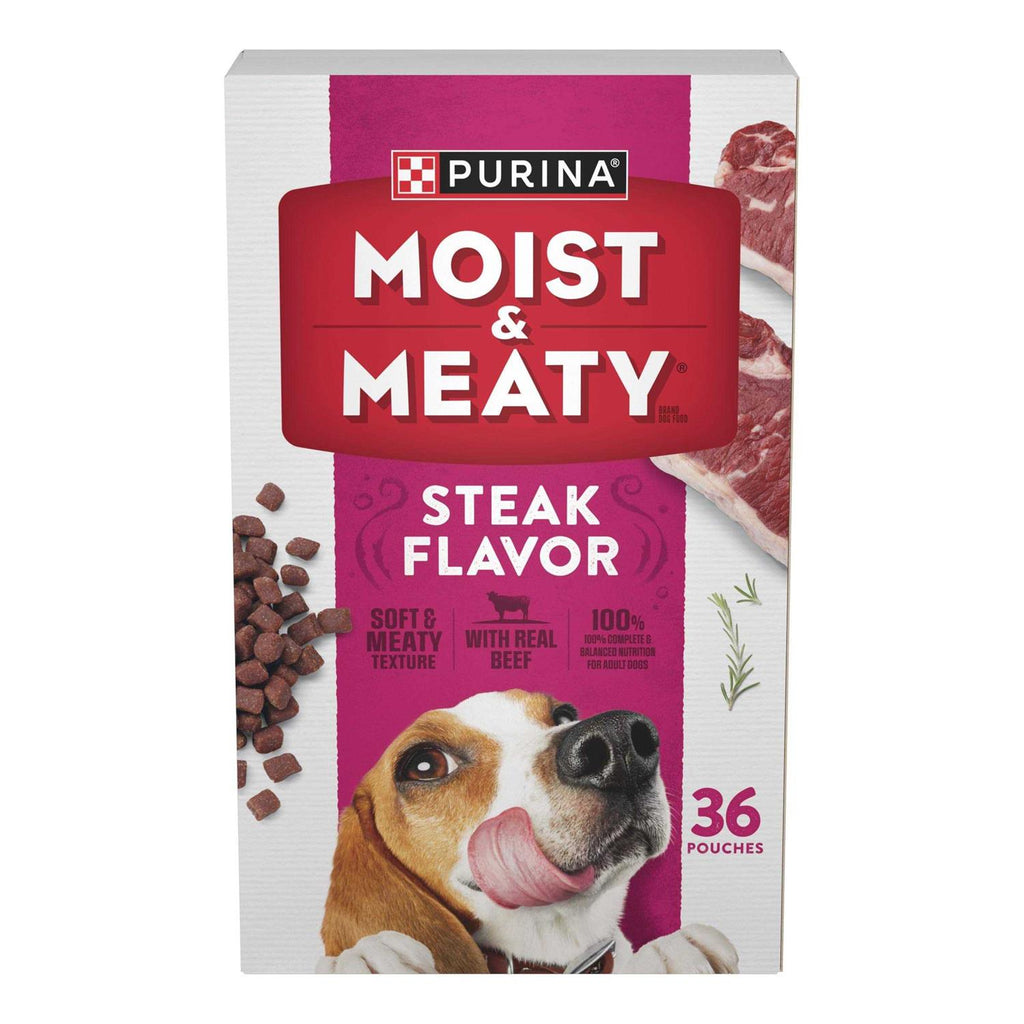 Moist & Meaty Steak Flavor Dry Dog Food G219407