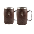 Insulated Beer Mugs Set of 2 U348789