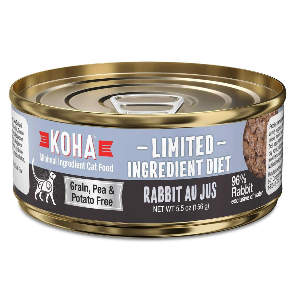Limited Ingredient Diet Rabbit Pate Wet Cat Food X28473