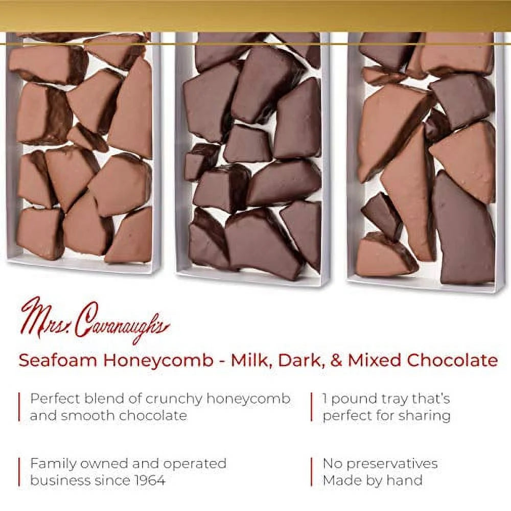 14 Oz Seafoam Honeycomb Dark Chocolate G166240