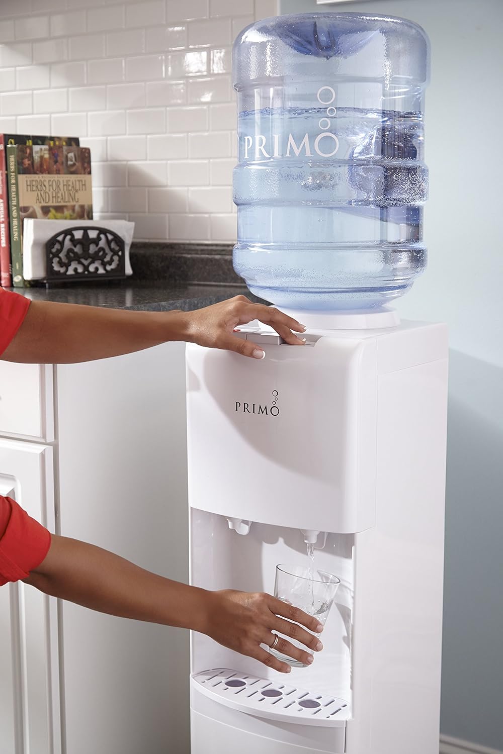 White Top Loading Water Dispenser M4196