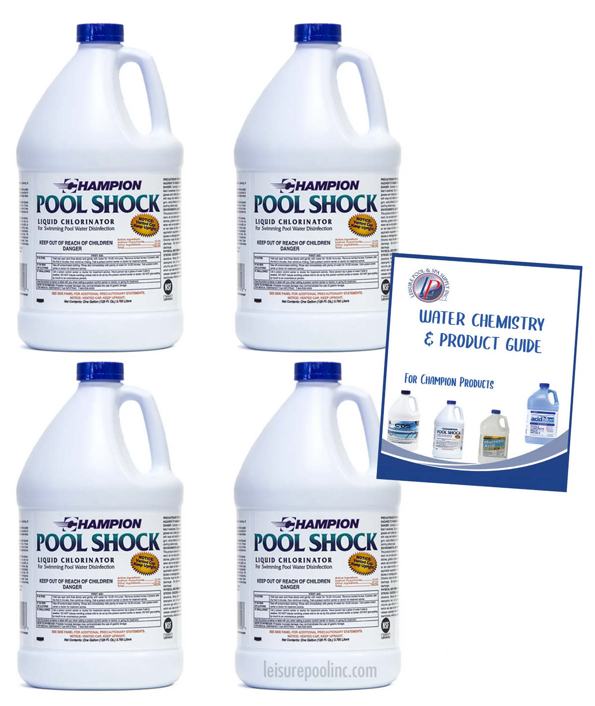 12.5% Sodium Hypochlorite Liquid Chlorine Pool Shock W294970