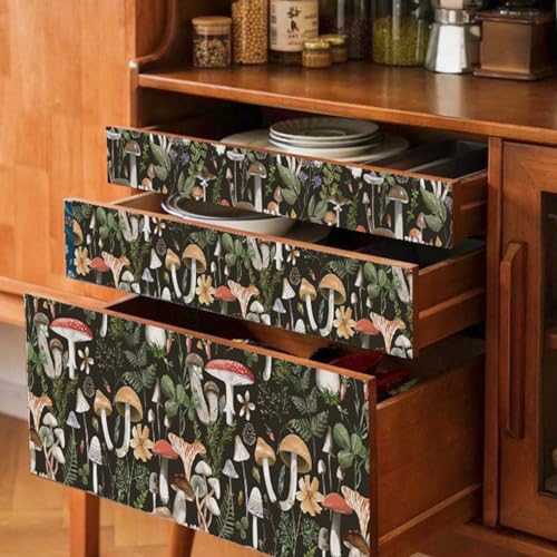 Self Adhesive Contact Paper (Mushroom Floral, 118 inch x 17.4 inch) R57927