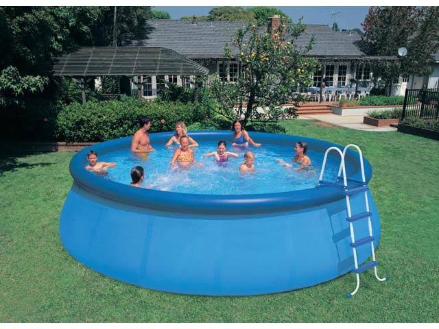 18 x 48 x 22 Inflatable Above Ground Pool Set with Filter Cartridge B9999