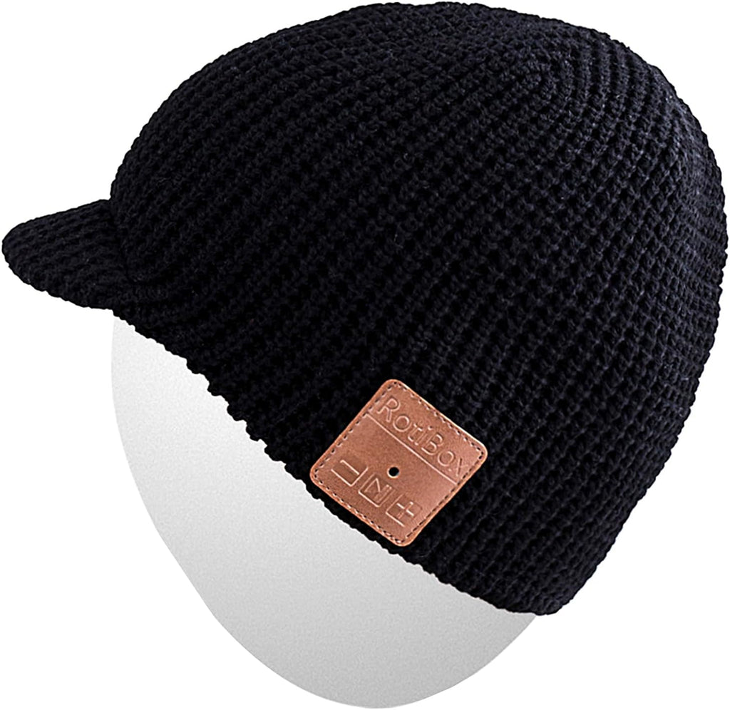 Black Bluetooth Beanie Hat T332