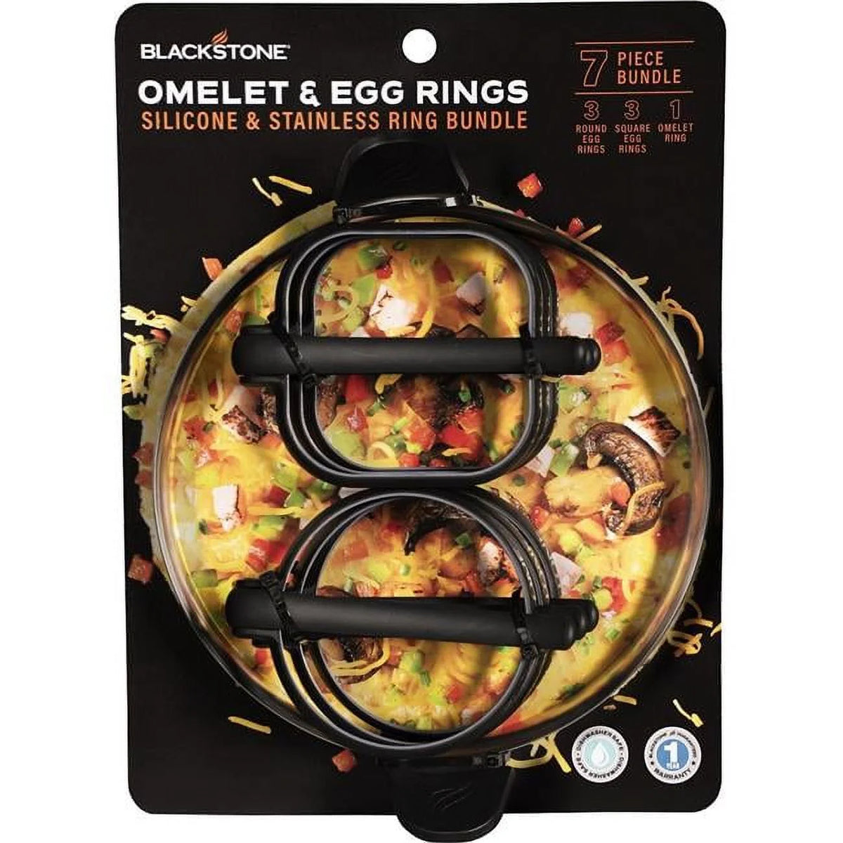 Silver Egg Ring Omelet Ring Kit T66769