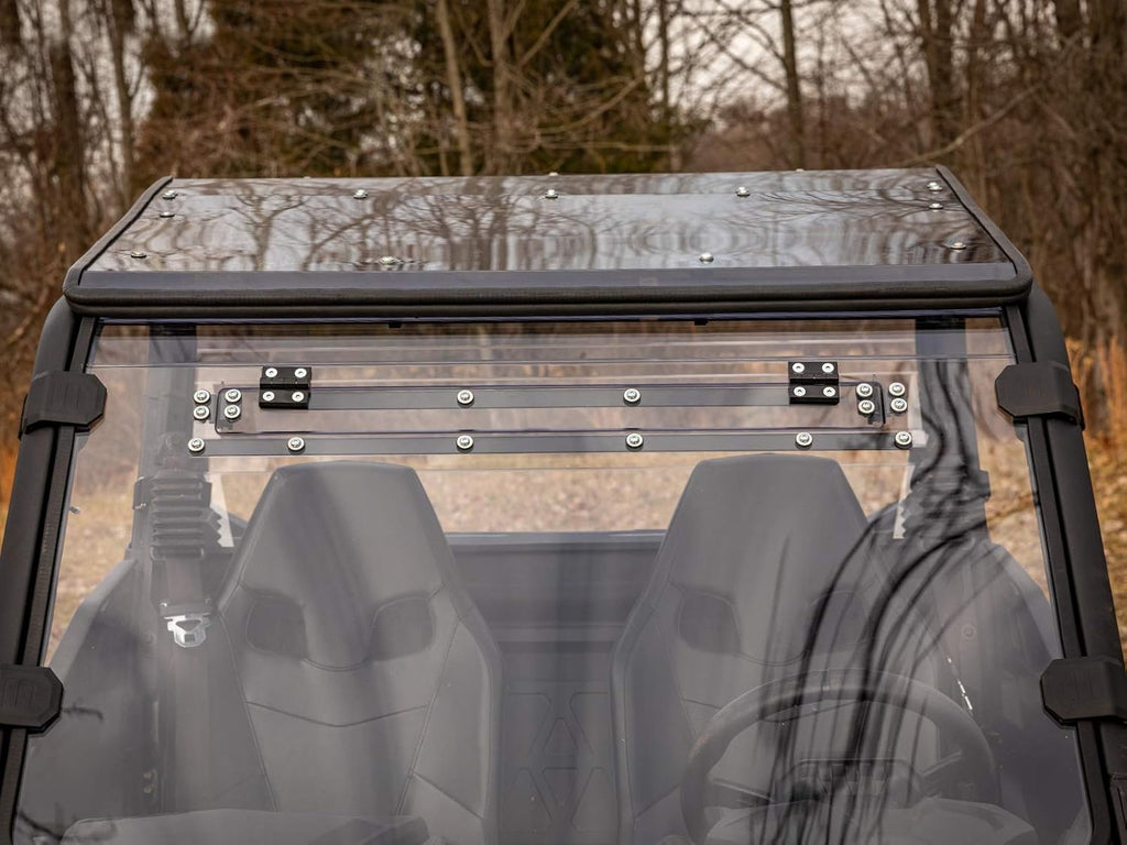 Heavy Duty Scratch Resistant Vented Full Windshield W88758