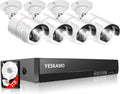 5MP PoE Security Camera System with 8CH NVR and 2TB Hard Drive K955