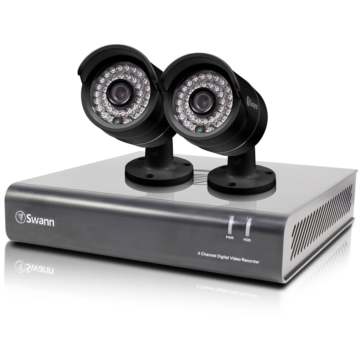 4-Channel 720p DVR with 2 720p Cameras X9973