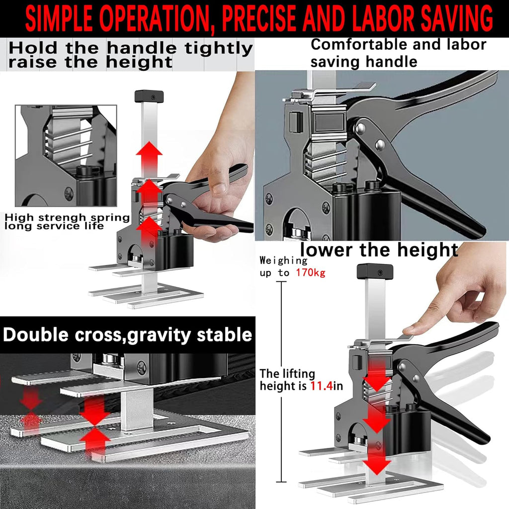 Labor Saving Arm 2PCS Multi-Function Hand Tool Jack H9323