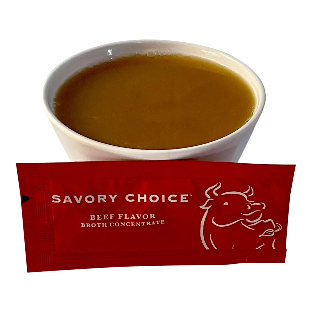 Beef Broth Low Sodium Broth Concentrate 50 Pack C7172