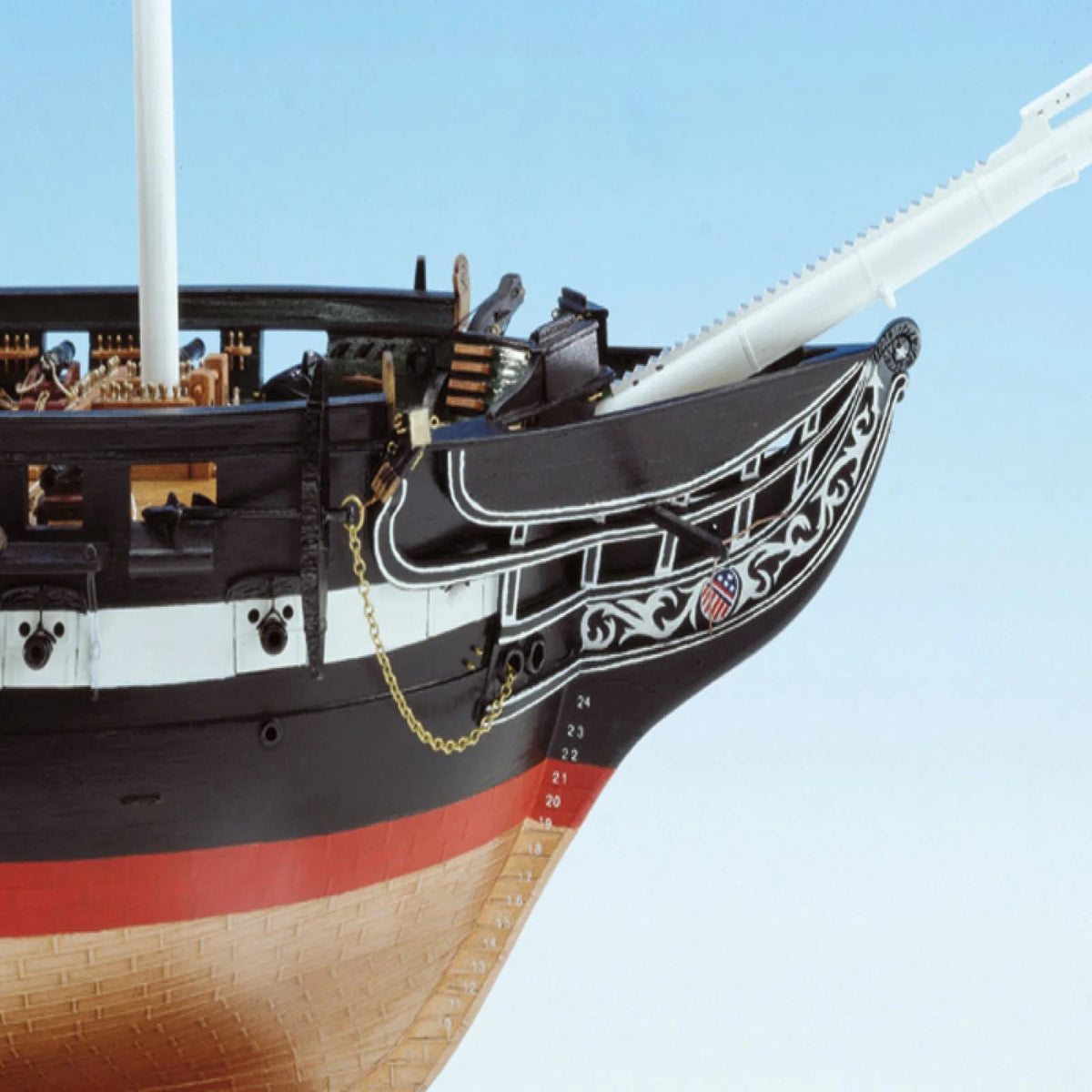 48" Long 1:76 Scale Model Ship C660892