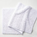White Looped Bath Runner N764