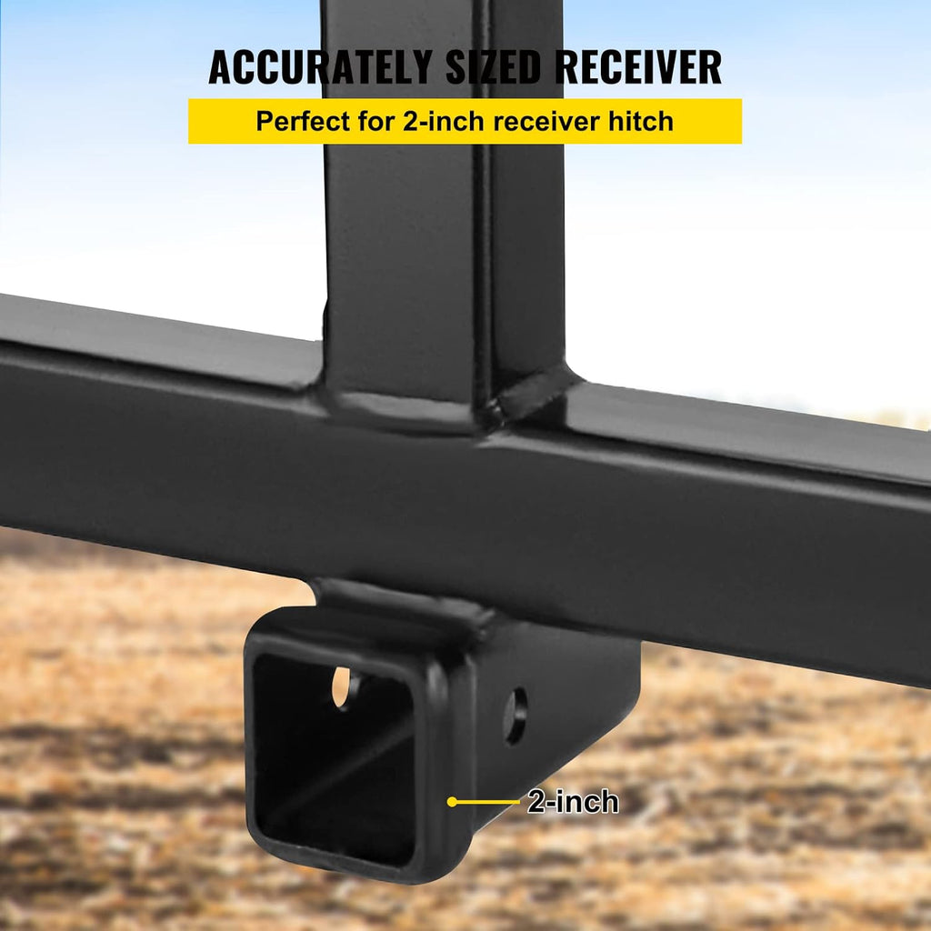 3 Point Trailer Hitch 2In Receiver Black G217