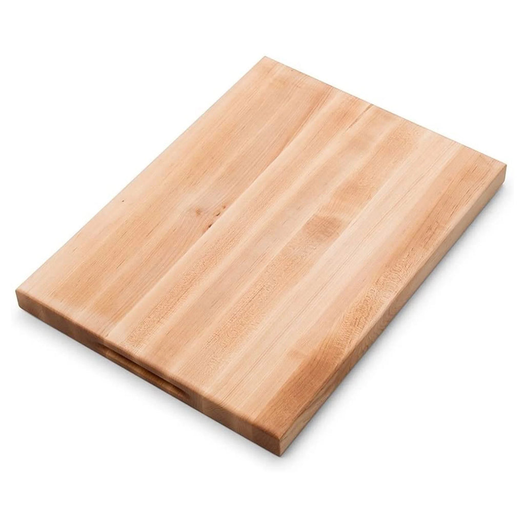 Large Maple Wood Edge Grain Cutting Board, 20" x 15" x 1.5" E299172