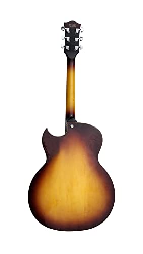 6 String Semi-Hollow-Body Electric Guitar Natural X120424