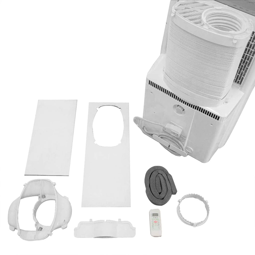 14,000 BTU Dual Hose AC, Heater, Dehumidifier, Fan L85395
