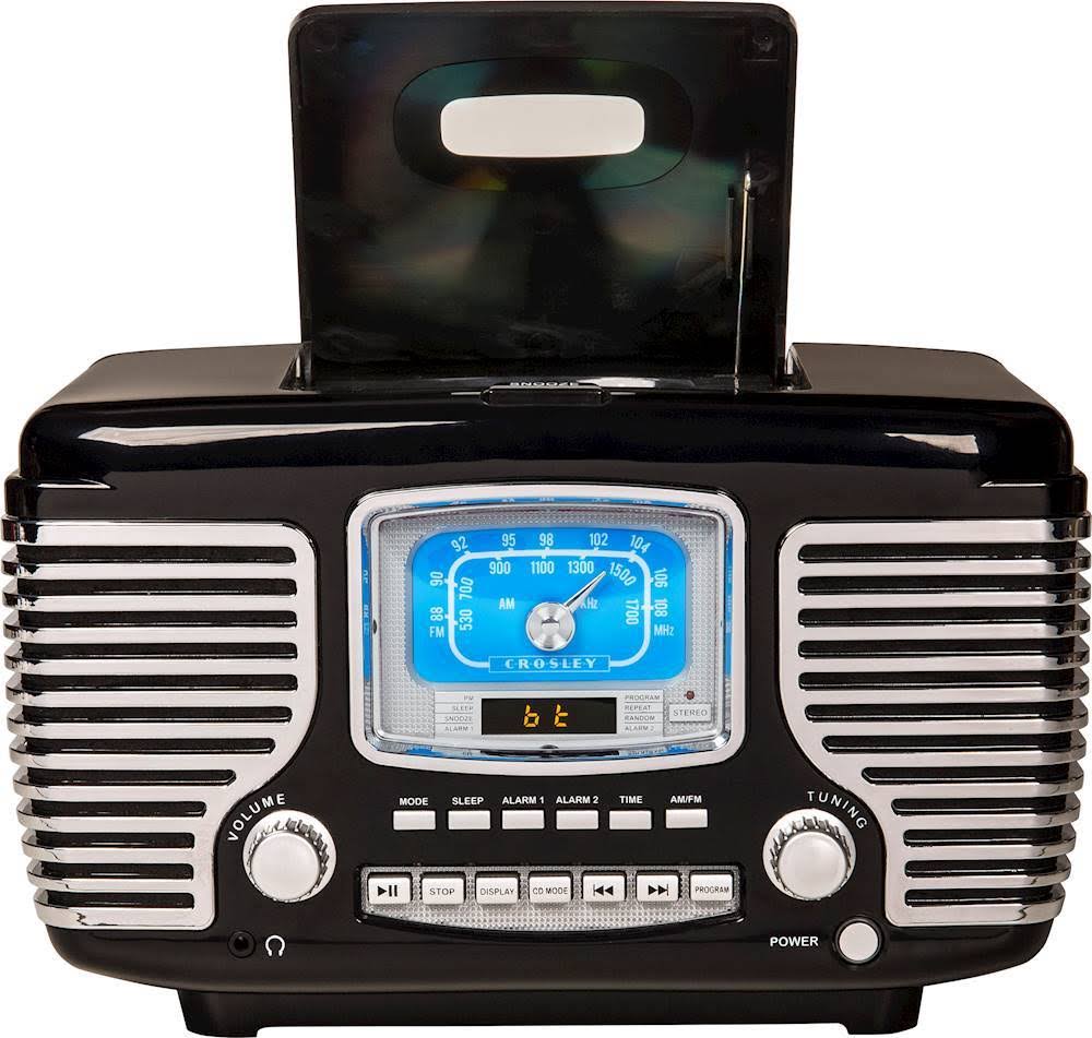 Black Radio CD Player S1730