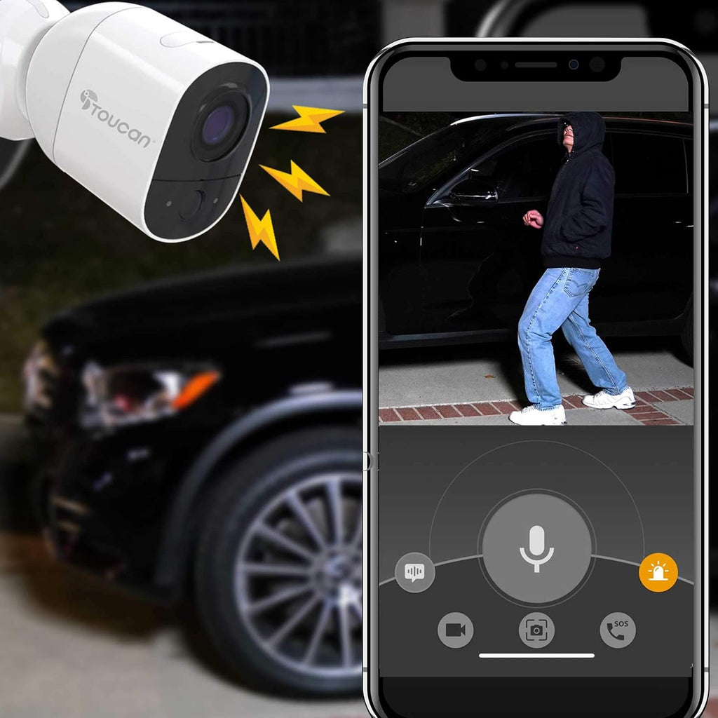 Wireless Indoor/Outdoor Battery Powered Security Camera K1885