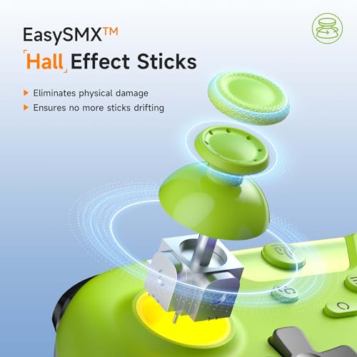 2.4g Wireless Bluetooth Gaming Controller with Hall Effect B85428