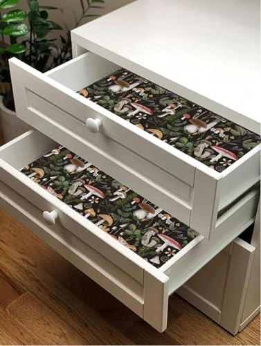 Self Adhesive Contact Paper (Mushroom Floral, 118 inch x 17.4 inch) R57927