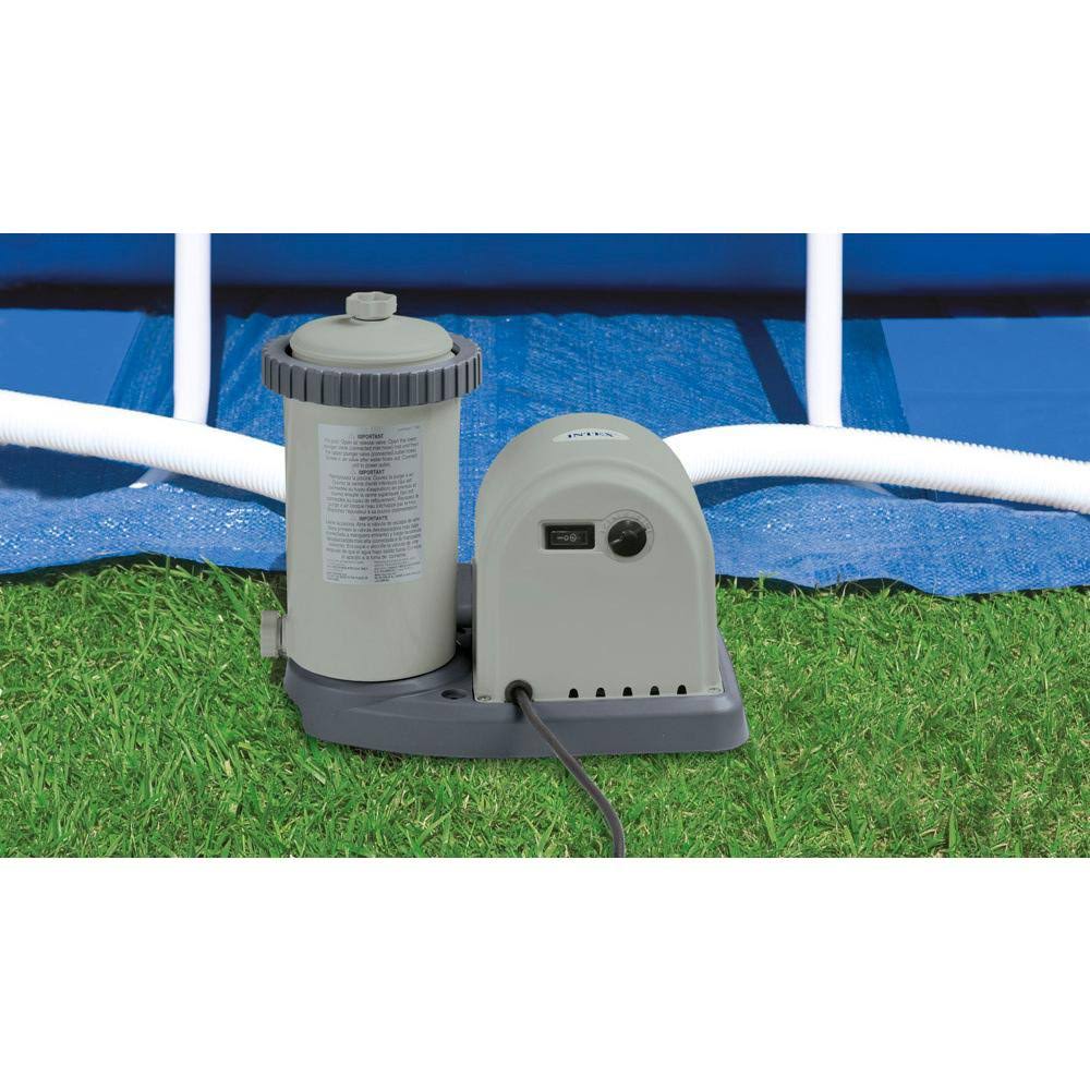 18 x 48 x 22 Inflatable Above Ground Pool Set with Filter Cartridge B9999