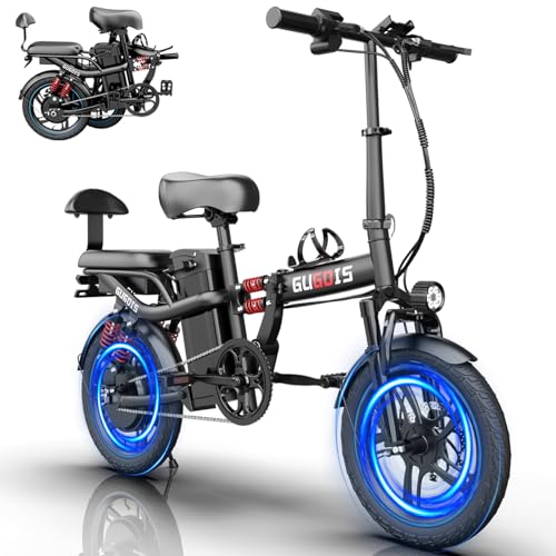 2 Seater Electric Bike, 16" Fat Tire, Full Suspension Q188117