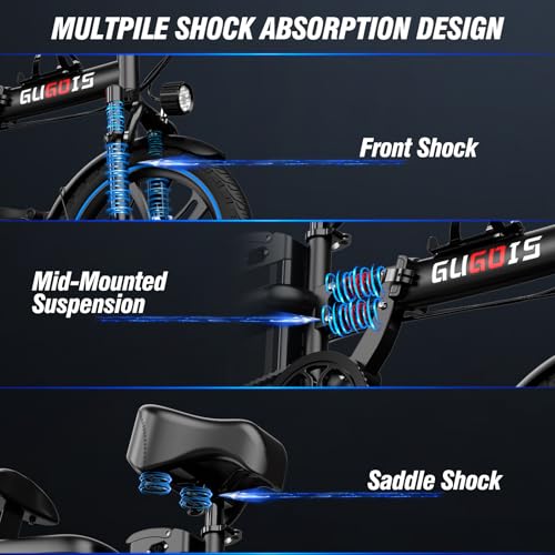 2 Seater Electric Bike, 16" Fat Tire, Full Suspension Q188117