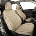Custom Fit Full Set Car Seat Covers Leatherette Black S694187