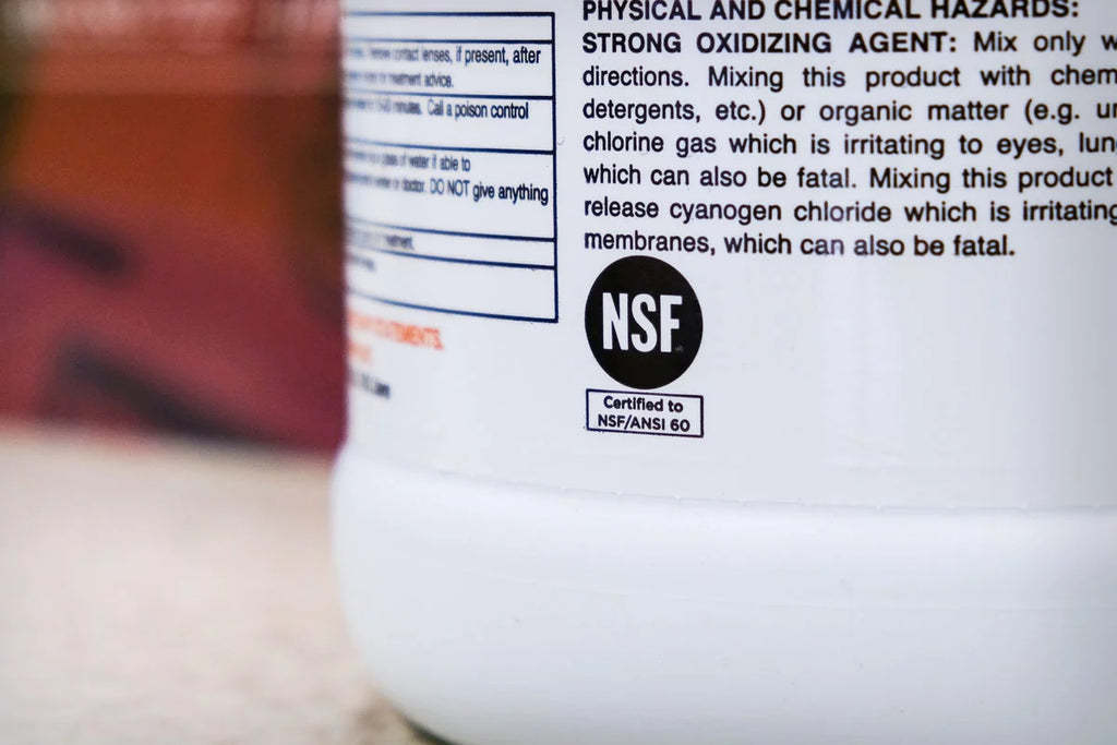 12.5% Sodium Hypochlorite Liquid Chlorine Pool Shock W294970