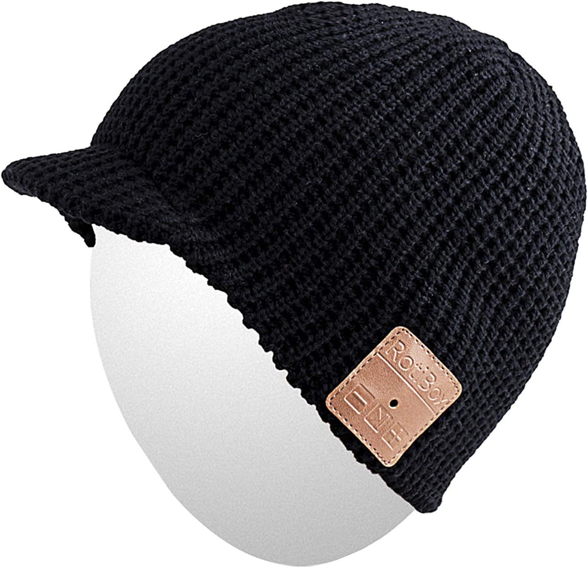 Black Bluetooth Beanie Hat T332