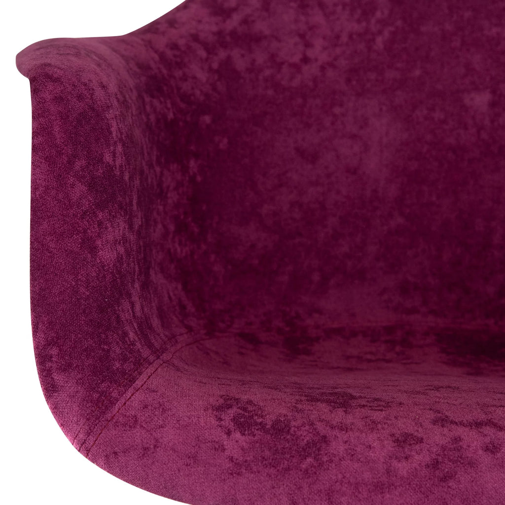 Velvet Accent Chair Set of 4 I23974