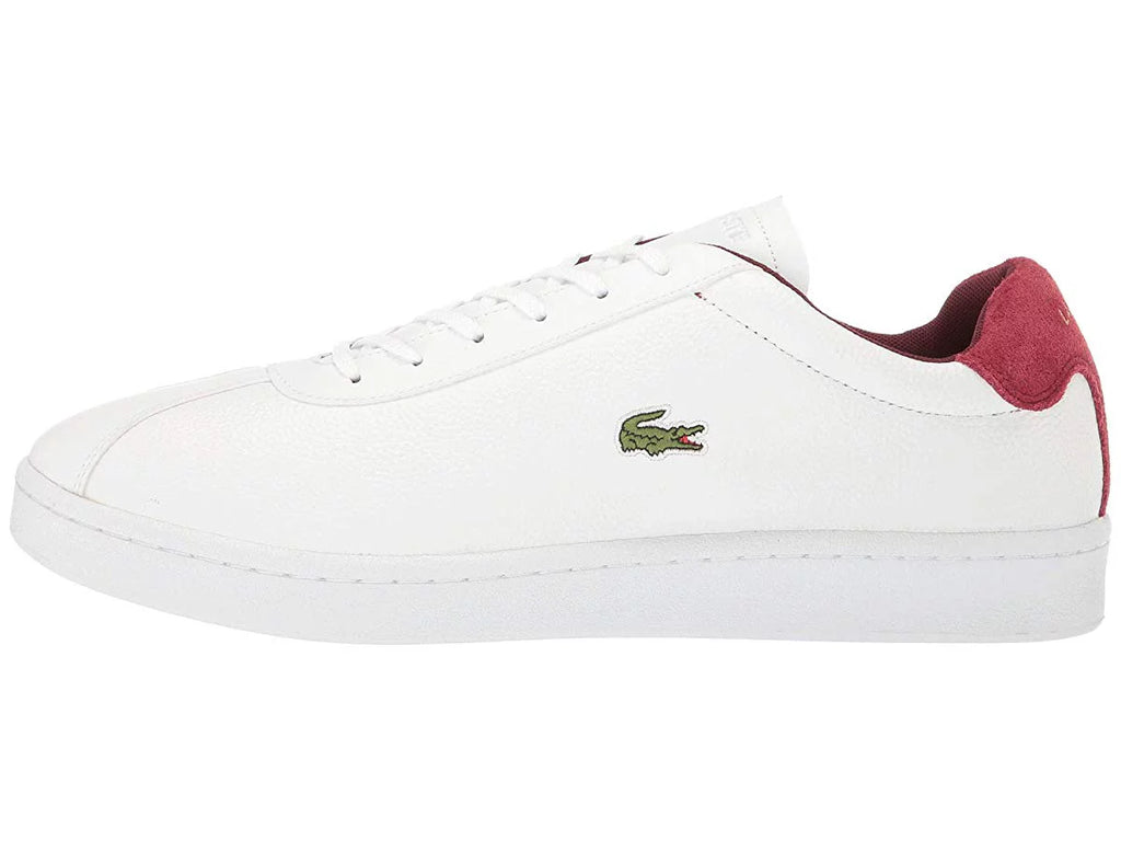 White Dark Red Sneakers I708
