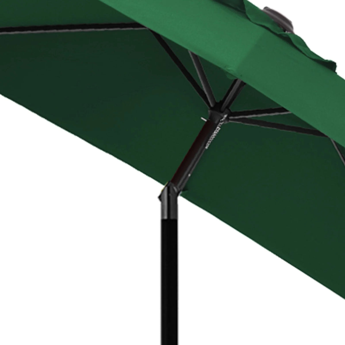 6.5' x 10' Rectangular 6 Ribs Outdoor Umbrella E838906