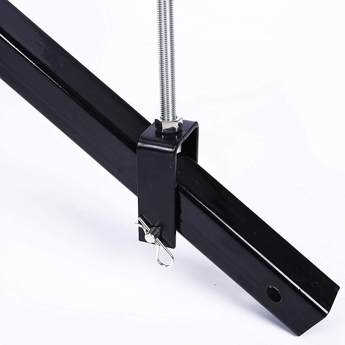 Black Motorcycle Hitch Hauler Carrier 2” Receiver W9146