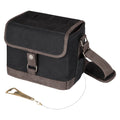Black Beer Caddy Cooler Tote with Opener R6451