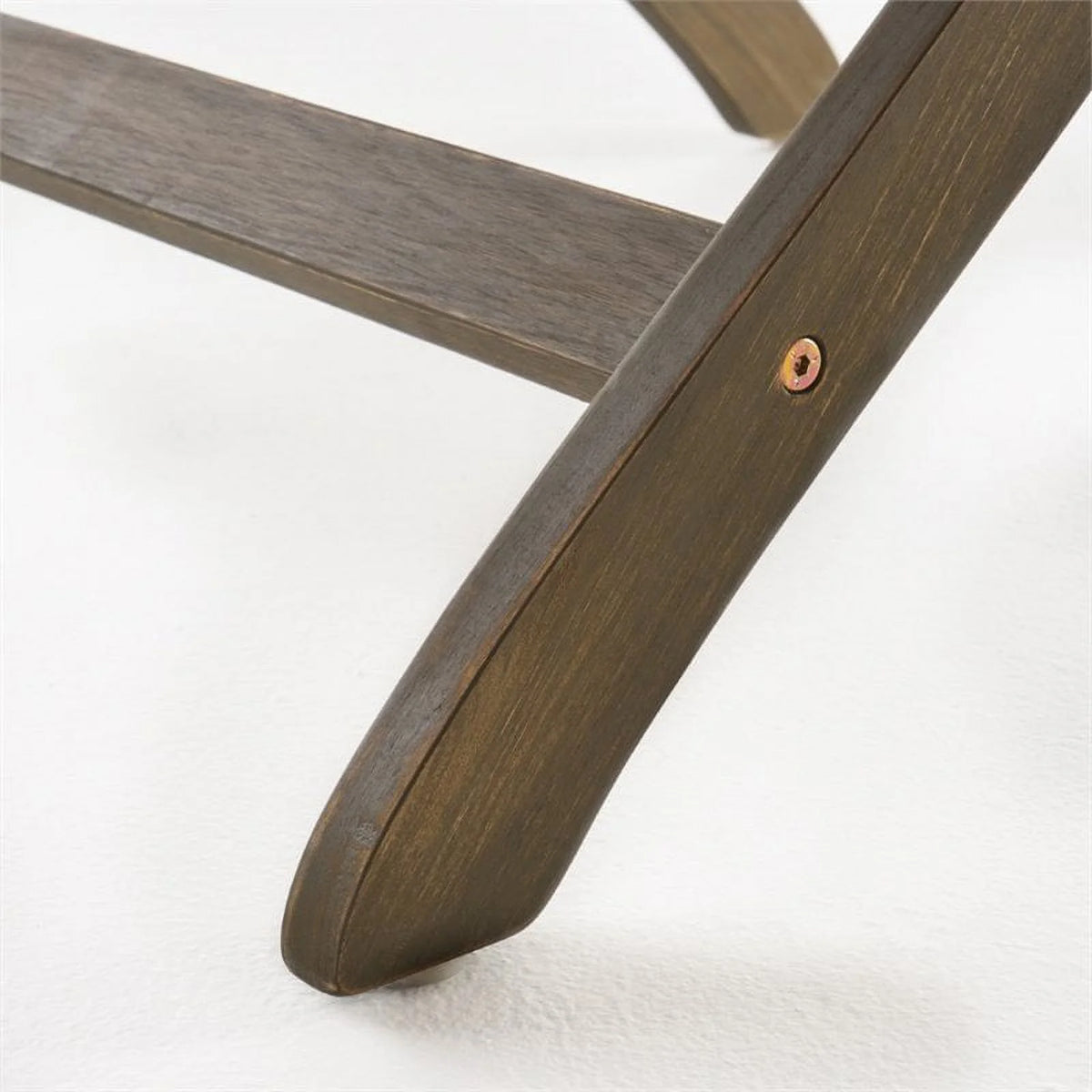 Gray Wooden Foldable Patio Dining Table K5628